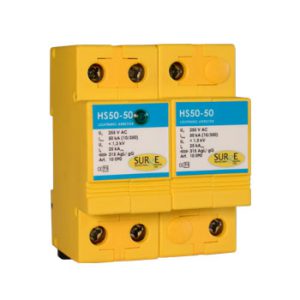HS50-50 (10090) Type 1+2, 100kA, Single Phase with LED Indication