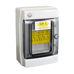 SY2-C40XLEDENC - Type 2+3, 3 phase, with LED indication, complete in IP65 polycarbonate enclosure
