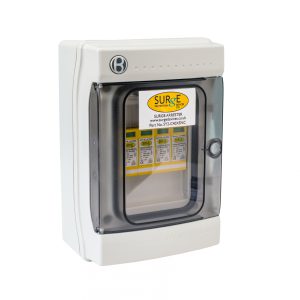 SY2-C40XENC - Type 2+3, 3 phase, with window indication complete in IP65 polycarbonate enclosure