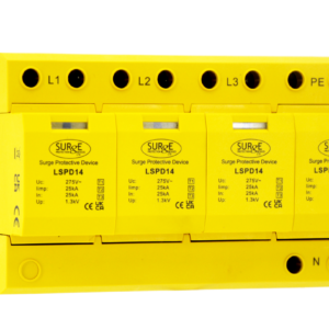 LSPD14 - T1,2&3 TP&N, 25kA per pole, lightning and surge device
