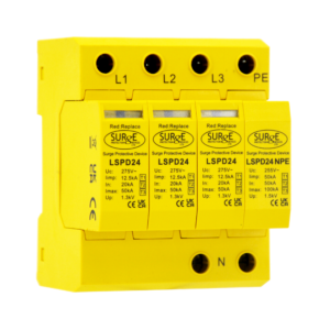 LSPD24 - T1,2&3 TP&N, 12.5kA per pole, lightning and surge device