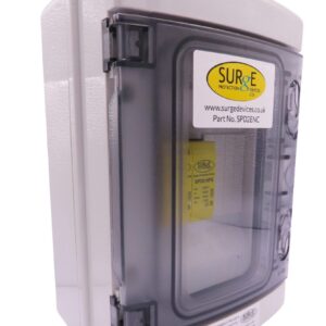 SPD2ENC - T2&3 SP&N surge device in a 4 way polycarbonate enclosure
