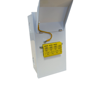 SPD4ENCMET - T2&3 TP&N surge device in a 4 way metal enclosure